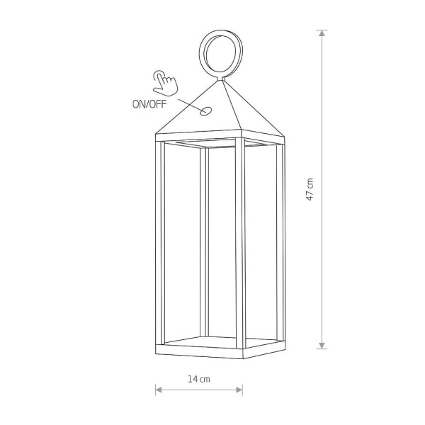 Світильник вуличний Nowodvorski 8178 Picnic LED 1x2,2W 3000K 155Lm IP54 Wh