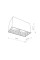 Точковий світильник Nowodvorski 9383 Groove GU10, ES111 2x75W IP20 Wh