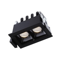 Світильник точковий врізний KLOODI KD-024Q 3K BK