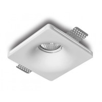 Світильник точковий врізний гіпсовий KLOODI KD-GIPS SQ120 H45