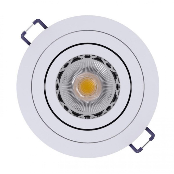 Світильник точковий врізний KLOODI KD-BASE R92 GU10 WH