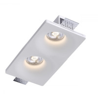 Світильник точковий врізний гіпсовий KLOODI KD-GIPS SQ120x240 H45
