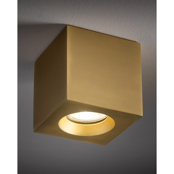 Точковий світильник Nowodvorski 10720 Parana GU10 1x15W IP44 Gold
