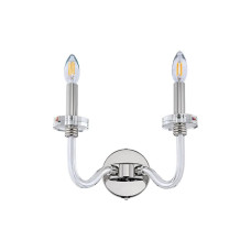 Бра Nowodvorski 8155 Hampton Е14 2x40W IP20 Chrom