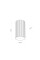 TK-Lighting TUNE BLACK S 10022