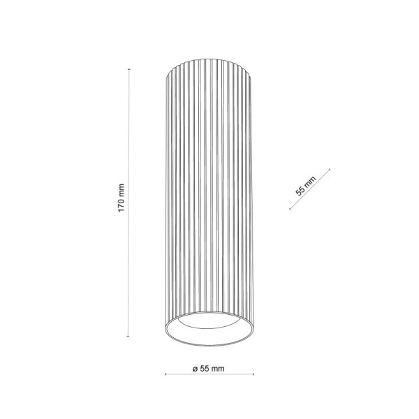 TK-Lighting TUNE WHITE M 10025