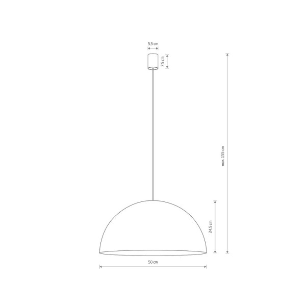 Люстра Nowodvorski 10297 Hemisphere Super L GX53 4x8W IP20 Copper