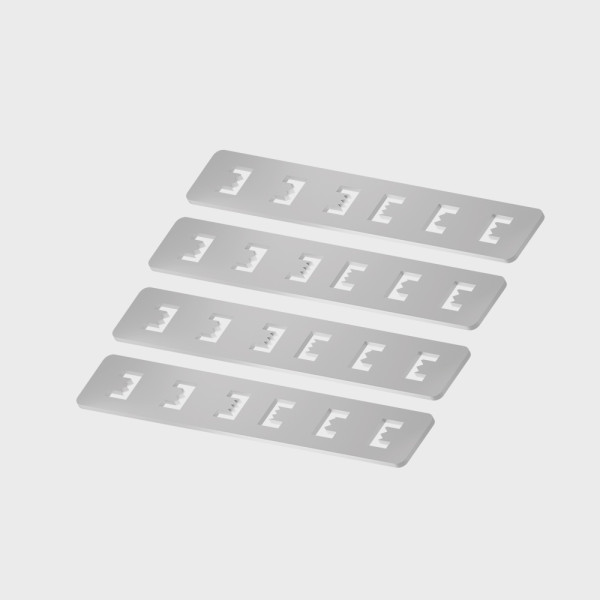 З'єднувач RAYFOR MT-G/S Plank срібний прямий (механічний)