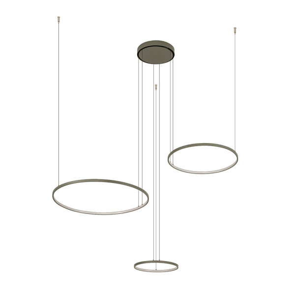 Підвісний світильник Nowodvorski 11398 Circolo Led 3x45W 3000K 1600Lm IP20 Silk Olive