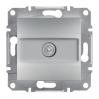 Розетка TV кінцева ASFORA Алюміній Schneider Electric EPH3200161