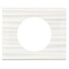 Рамка 1 пост Corian білий рельєф 69011 Legrand Celiane