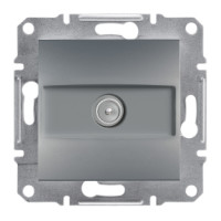 Розетка TV прохідна 8dB сталь ASFORA Schneider Electric EPH3200362