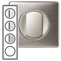 Рамка 4 пости алюміній 68924 Legrand Celiane