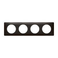 Рамка 4 пости карбон 68984 Legrand Celiane