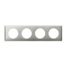Рамка 4 поста сильвер пунктум 68724 Legrand Celiane