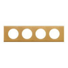 Рамка 4 пости золото 69134 Legrand Celiane