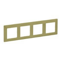 Рамка 4 пост лайм 754084 Legrand Valena Life