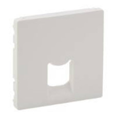 Лицьова панель для розеток RJ11/RJ45 біла 755410 Legrand Valena Life
