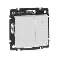 Кнопковий світлорегулятор 600w білий Valena Legrand 770074