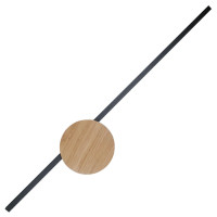 TK-Lighting JAVA II BLACK WOOD KINKIET 1 P? 1441
