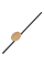 TK-Lighting JAVA II BLACK WOOD KINKIET 1 P? 1441