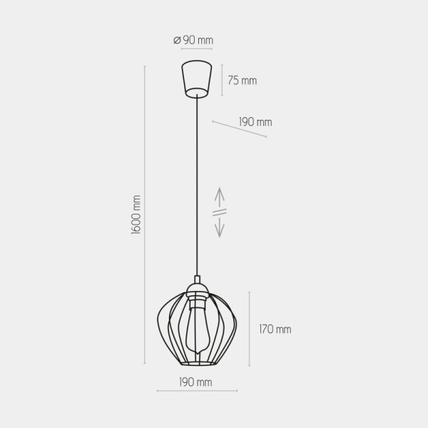 TK-Lighting GALAXY 1640