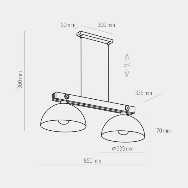 TK-Lighting OSLO 1706