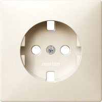 Накладка для розетки з з/к Merten SD бежевий MTN2331-4044