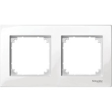 Рамка 2-постова Merten M-PLAN полярно-білий MTN515219