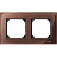 Рамка скляна M-Elegance 2-а Махагон MTN4020-3215