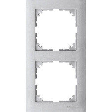Рамка 2-постова Merten M-PURE алюміній MTN4020-3660