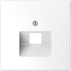 Накладка комп'ютерної розетки 1хRJ45 Merten D-Life MTN4521-6035 Білий лотос