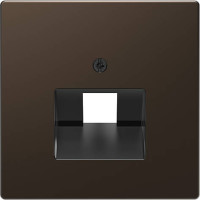 Накладка комп'ютерної розетки 1хRJ45 Merten D-Life MTN4521-6052 Мокко