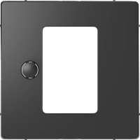 Центральна панель для сенсорного терморегулятора Merten D-Life MTN5775-6034 Антрацит