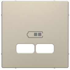 Панель для USB розетки Merten D-Life MTN4367-6033 Сахара