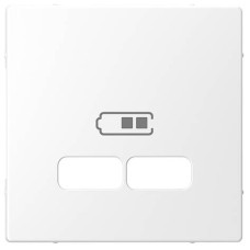 Панель для USB розетки Merten D-Life MTN4367-6035 Білий лотос