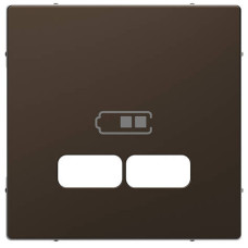Панель для USB розетки Merten D-Life MTN4367-6052 Мокко
