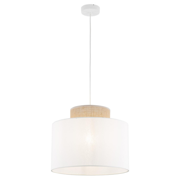 TK-Lighting DUO WHITE JUTA 1 1856