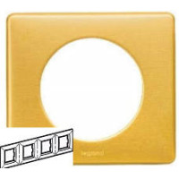 Рамка 4 пости латунь 68794 Legrand Celiane