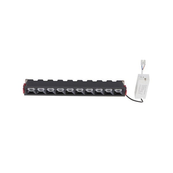 Точковий світильник Nowodvorski 10063 Midi Led 1x40w 3000K 3300Lm IP20 Bl