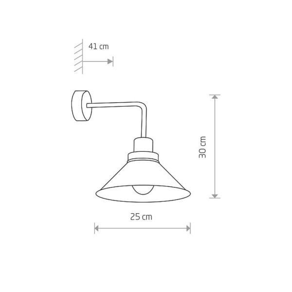 Бра Nowodvorski 9151 Craft E27 1x60W IP20 Bl