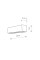 Світильник Nowodvorski 6350 Straight wall led E14 1x40W IP20 Gr