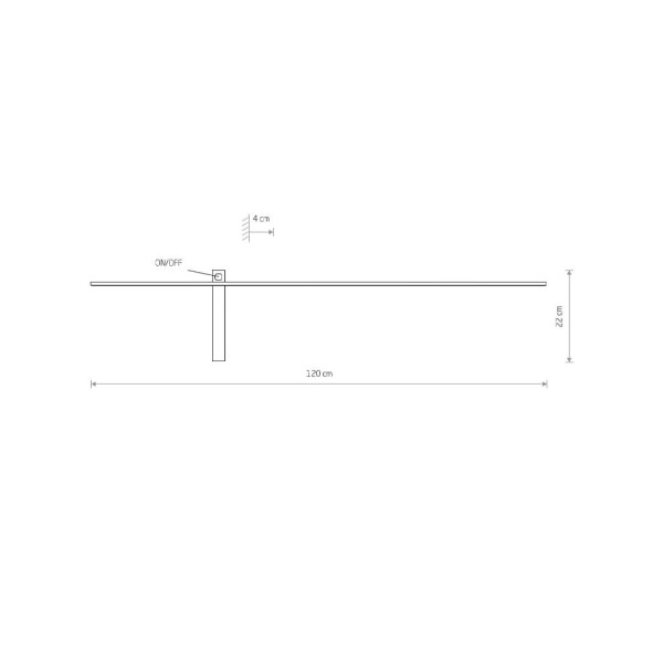 Світильник Nowodvorski 8117 Impulse LED 1x15W 3000K 500Lm IP23 Bl