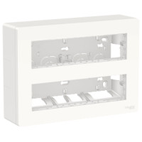 Блок unica system+ відкрита вставка 2х4 антибактеріальний Unica New NU121820