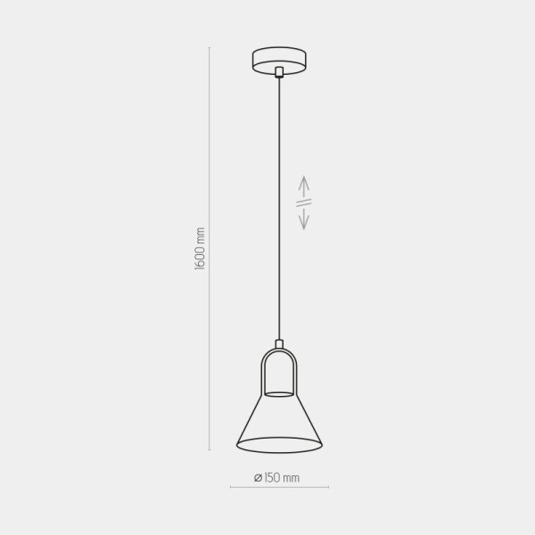 TK-Lighting VICHY GOLD S 2395