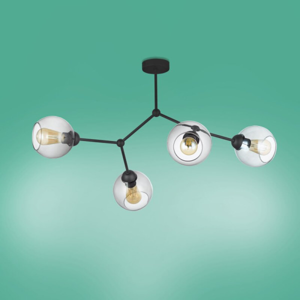 TK-Lighting FAIRY 4 Чорний 2730