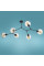 TK-Lighting FAIRY 6 Чорний 2731