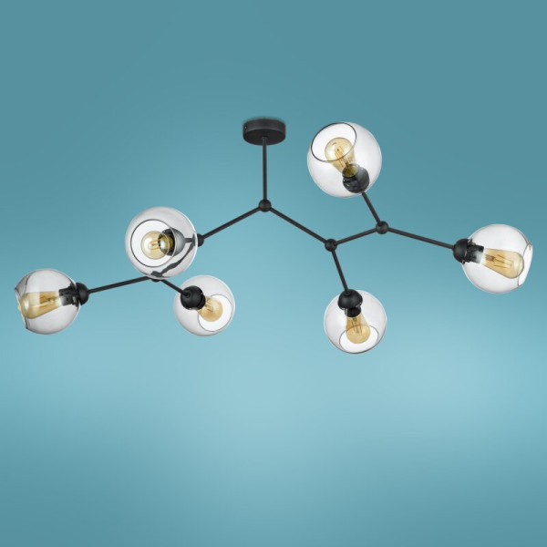 TK-Lighting FAIRY 6 Чорний 2731