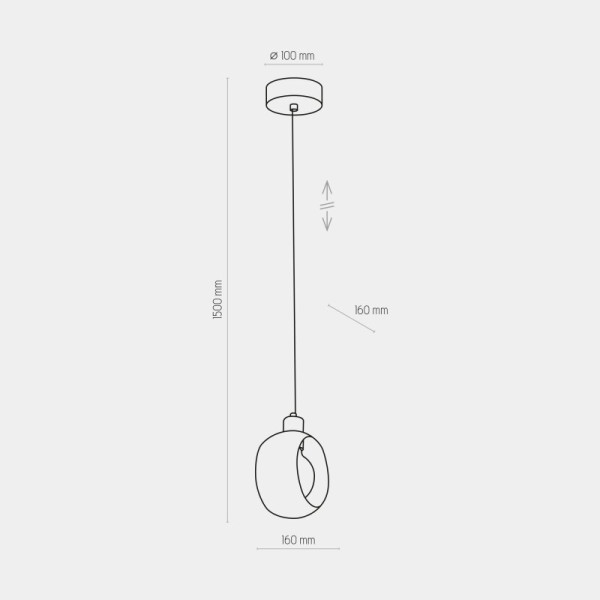 TK-Lighting CYKLOP WHITE 2741