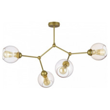 TK-Lighting FAIRY 4 Золотий - Янтарне скло 2754